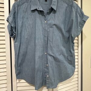 Banana Republic Blue Button Down Shirt